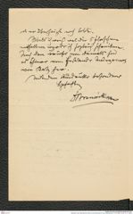 Nachlass Franz Steindachner, Brief von Karl Brancsik an Franz Steindachner (17.05.1892), Inv.Nr. 51.01, Seite 2